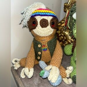 Hand crochet stash jar for all your goodies😋